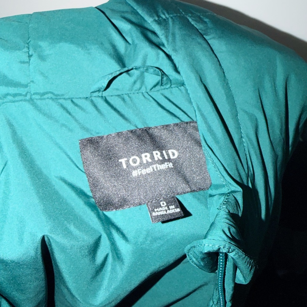 Torrid Hooded Puffer Vest
